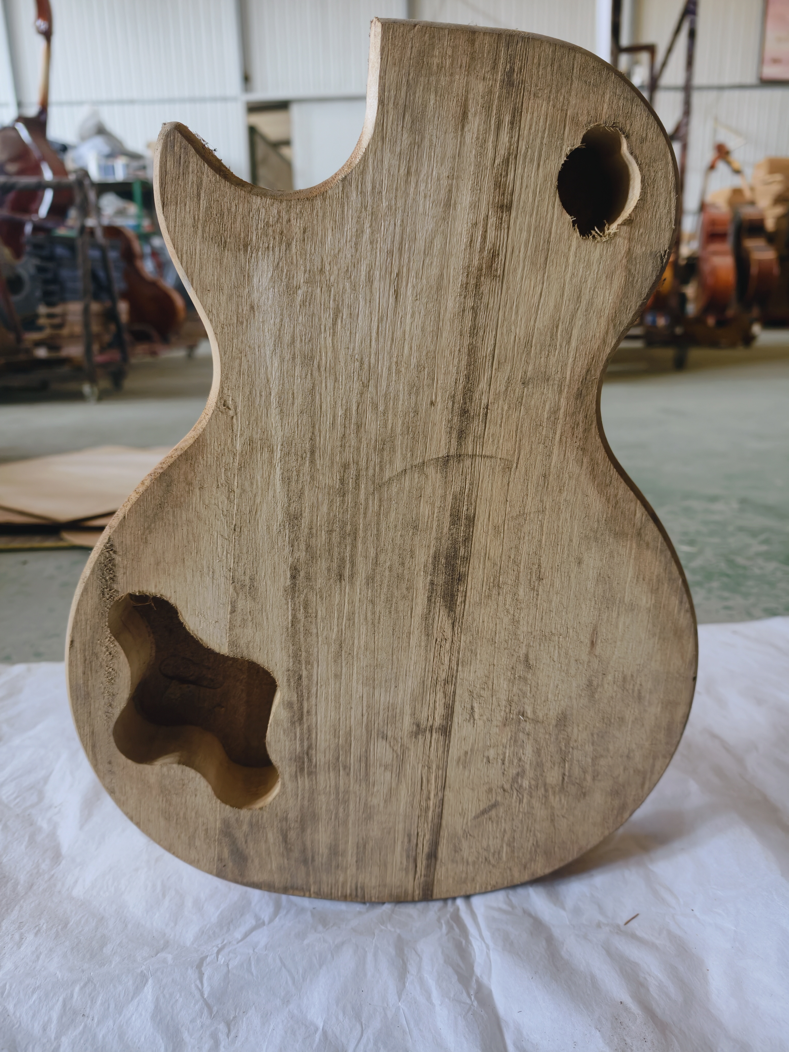 Bass Guitar Fretless - DIY Unfinished Electric Guitar Body Minor