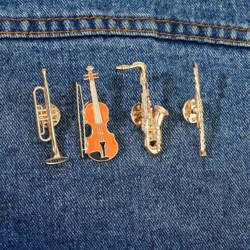 Musical Instrument In Orchestra - [HS]1Pc Symphony Orchestra Badge Funny Musical