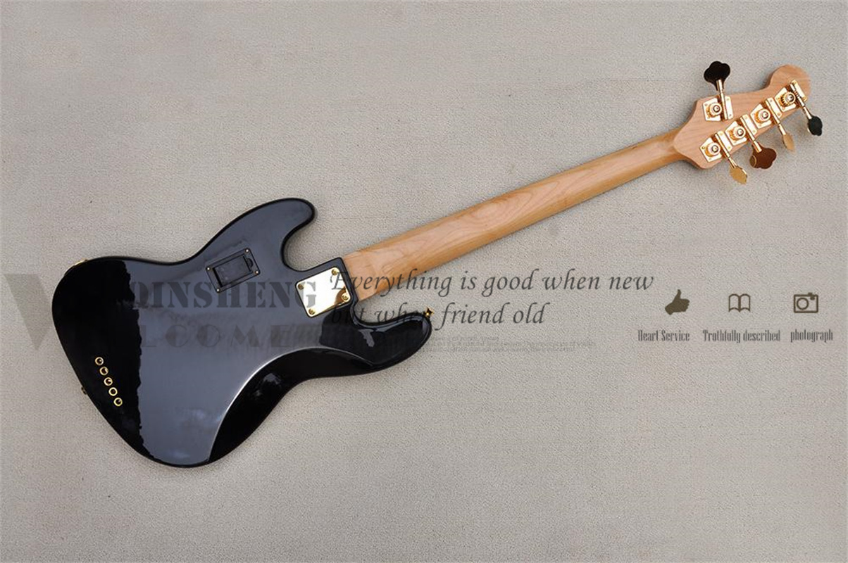 5 Strings Bass Guitar Jaz Blac - огляд і ціна Bass Guitar Fretless