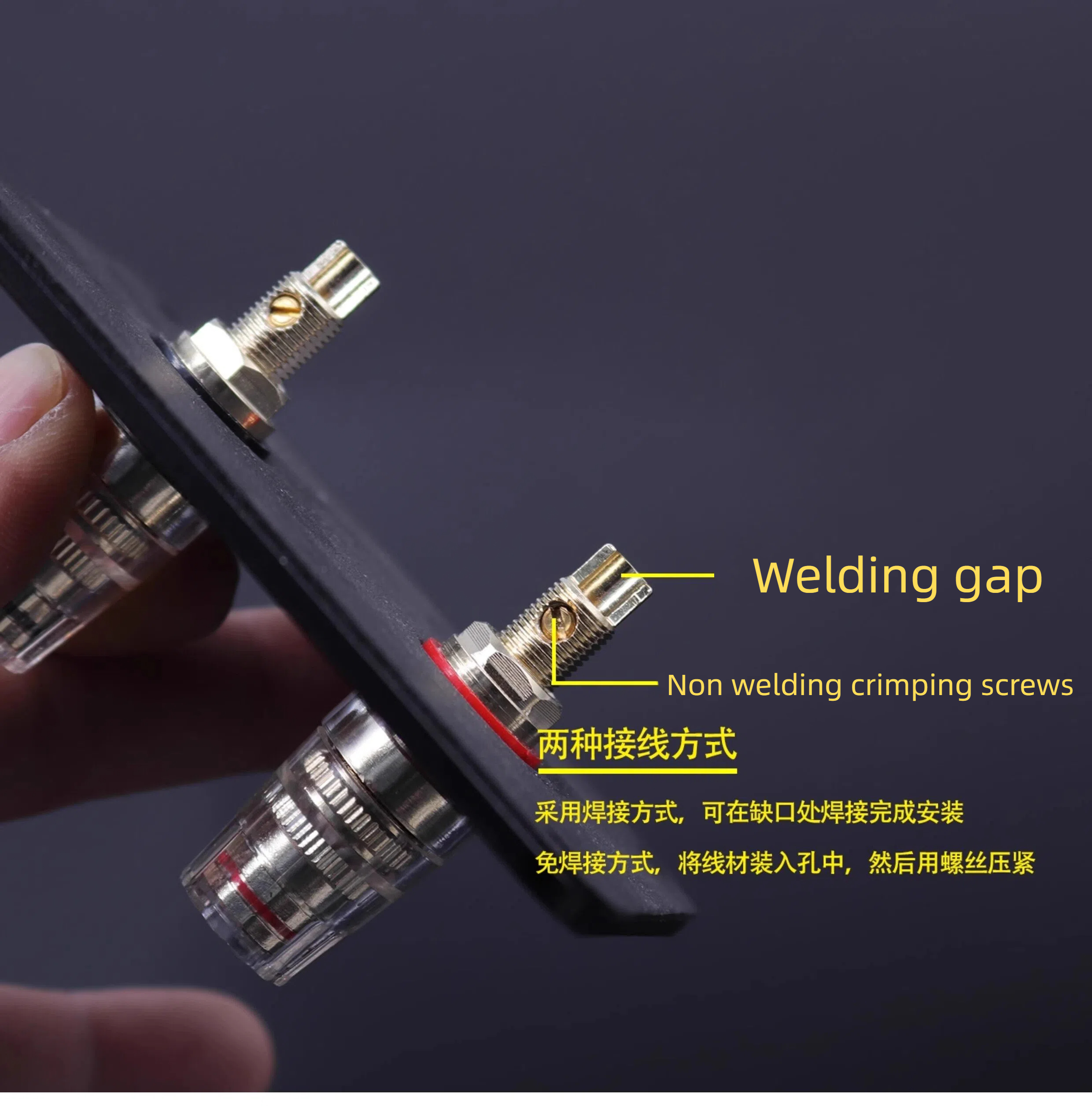 1PC GHXAMP 92x80mm Metal Speak - огляд і ціна Musical Instrument Diy