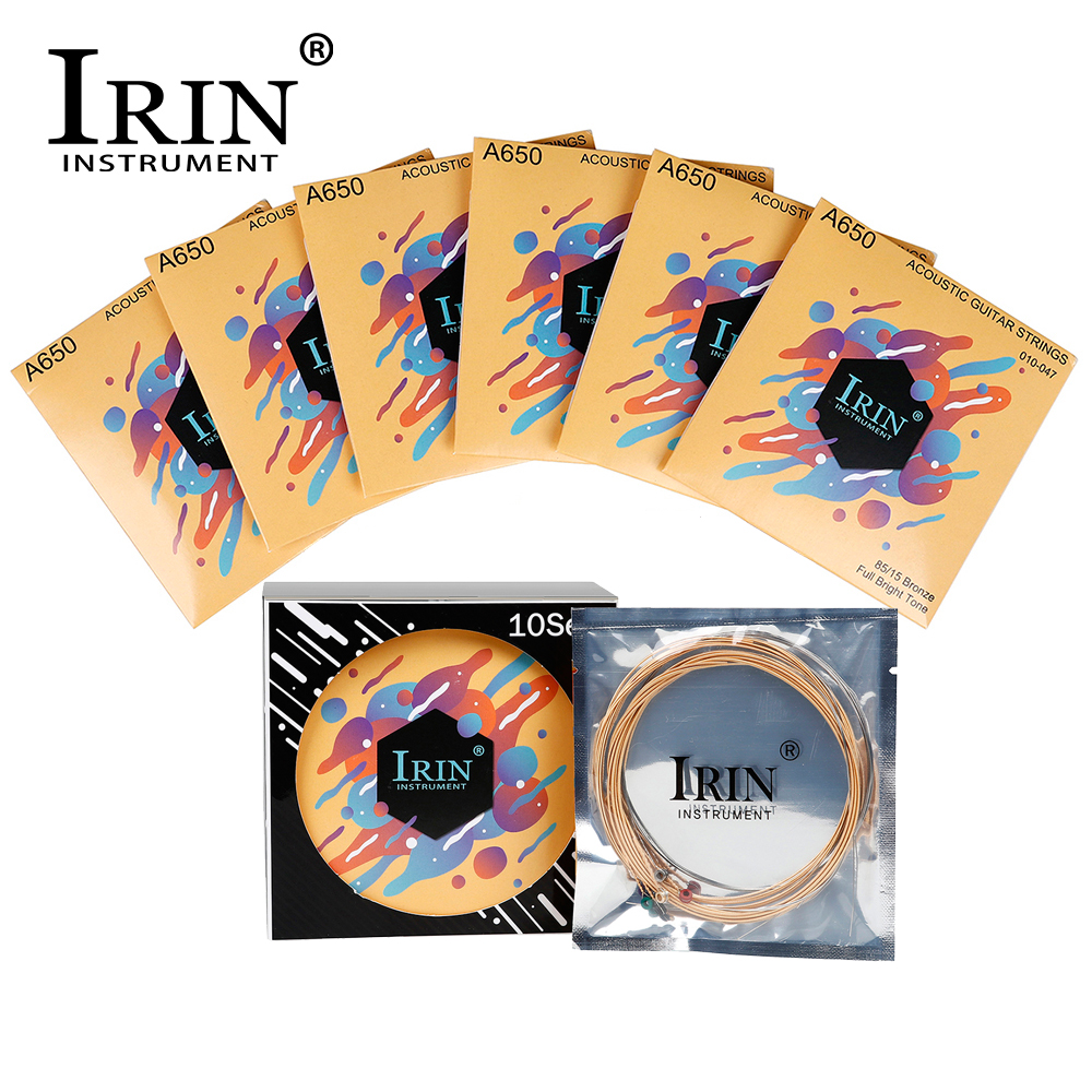 IRIN 10 Sets Guitar Strings 1- - огляд і ціна Musical Instrument Strings