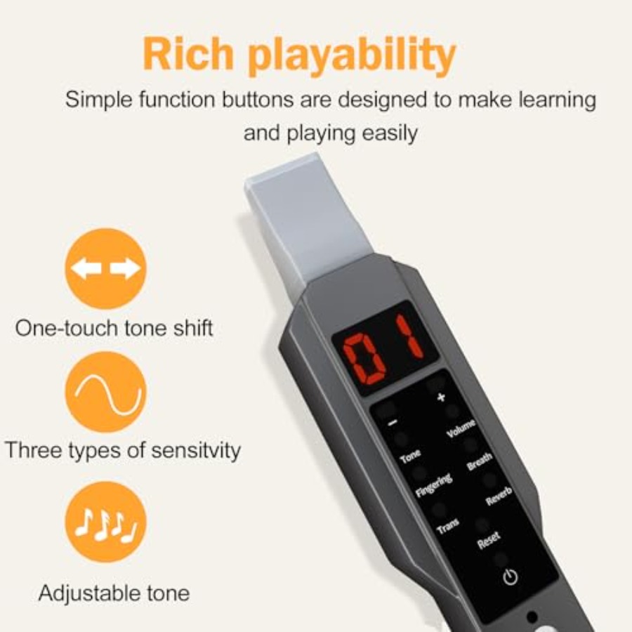 Electric Saxophone Digital Win - огляд і ціна Musical Instrument With A