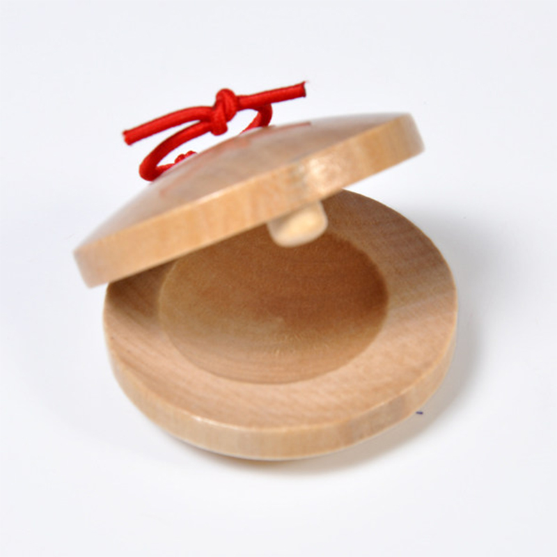 1PCS Wooden Castanets Wood Per - огляд і ціна Castanet Flamenco