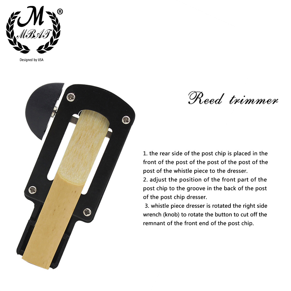 M MBAT Saxophone Reed Cutter S - огляд і ціна Musical Instrument Repairs