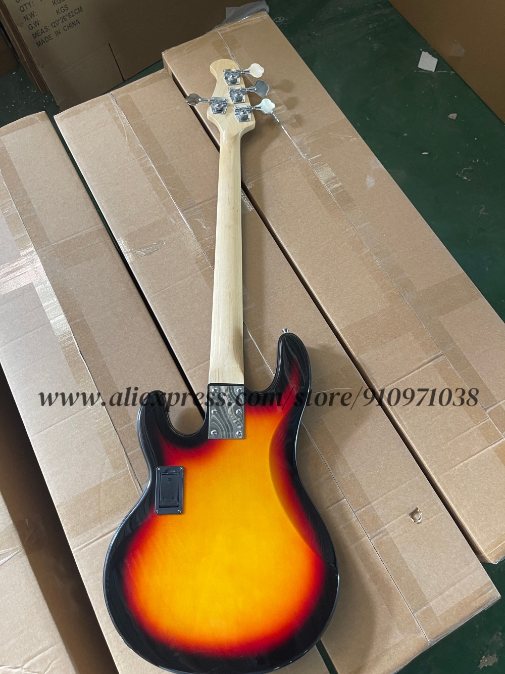 Sunset bass, 4 string bass, fi - огляд і ціна Bass Guitar Fretless