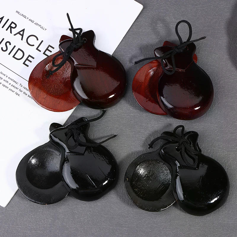2Pcs Traditional Castanet Wood - огляд і ціна Castanet Flamenco