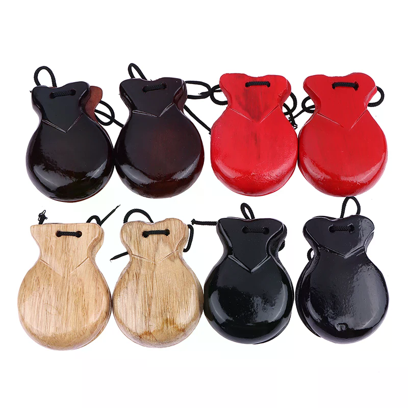2Pcs Traditional Castanet Wood - огляд і ціна Castanet Flamenco