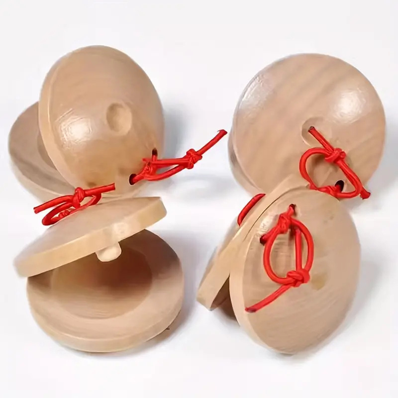 Wooden Castanets Wood Percussi - огляд і ціна Castanet Flamenco