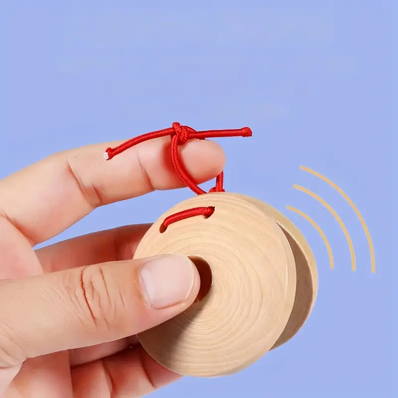 Wooden Castanets Wood Percussi - огляд і ціна Castanet Flamenco