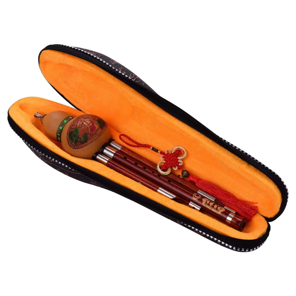 3-Tone C Key Hulusi Gourd Flut - огляд і ціна Musical Instrument With A