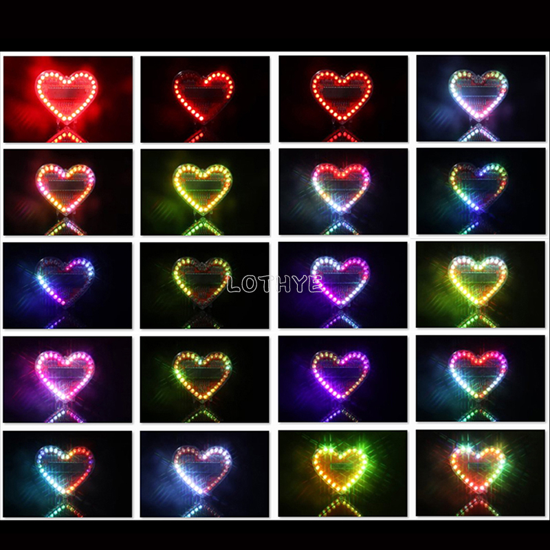 RGB Colorful Flowing Water Lig - огляд і ціна Musical Instrument Diy