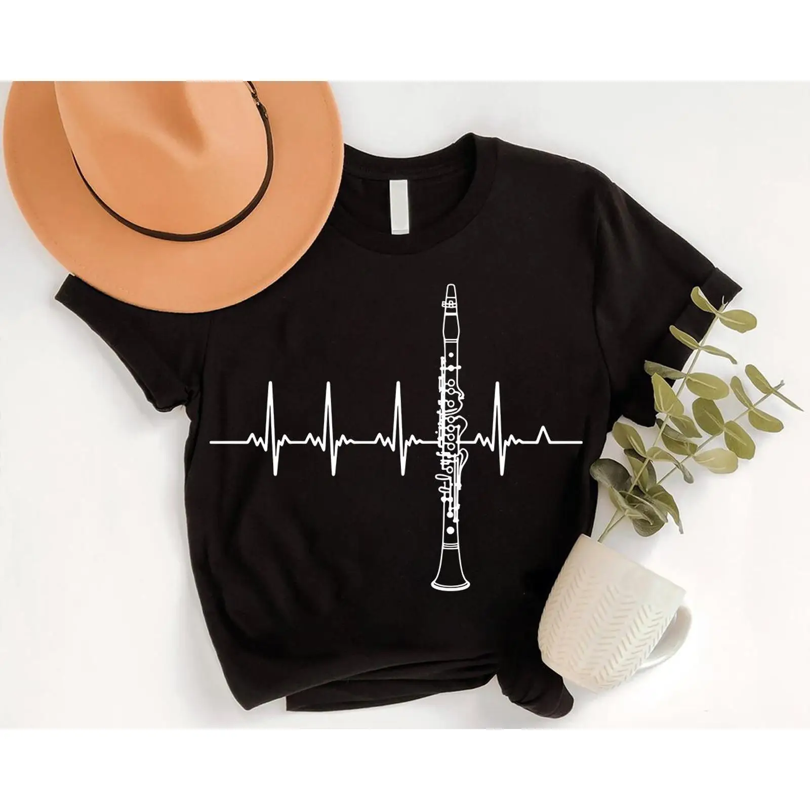 Clarinet HeartbeaT T Shirt Mus - огляд і ціна Musical Instrument In Orchestra