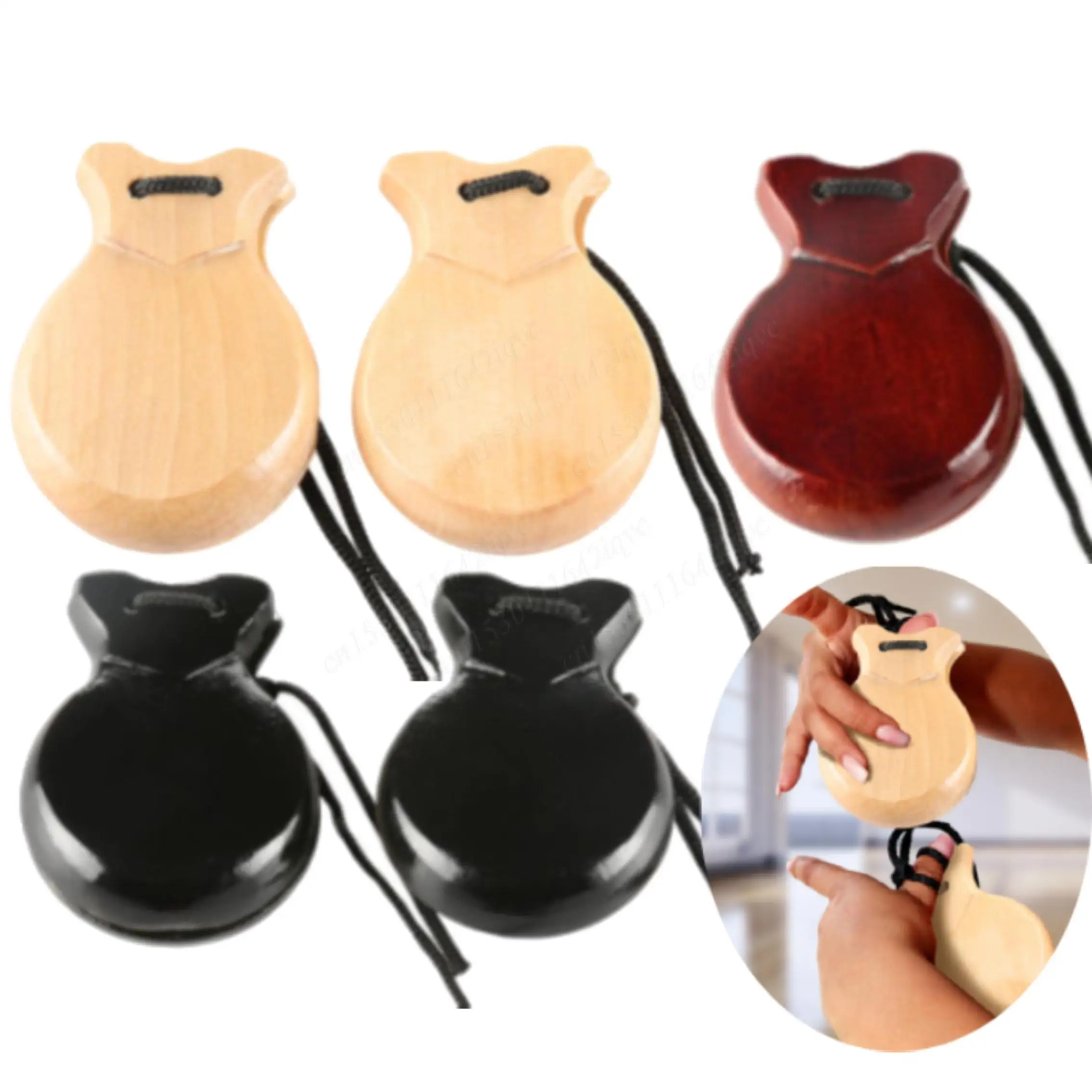2/4Pc Traditional Castanets Wo - огляд і ціна Castanet Flamenco