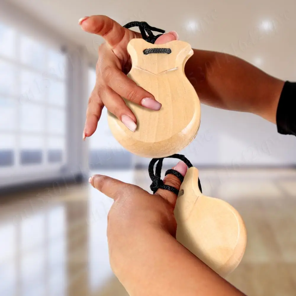 2/4Pc Traditional Castanets Wo - огляд і ціна Castanet Flamenco