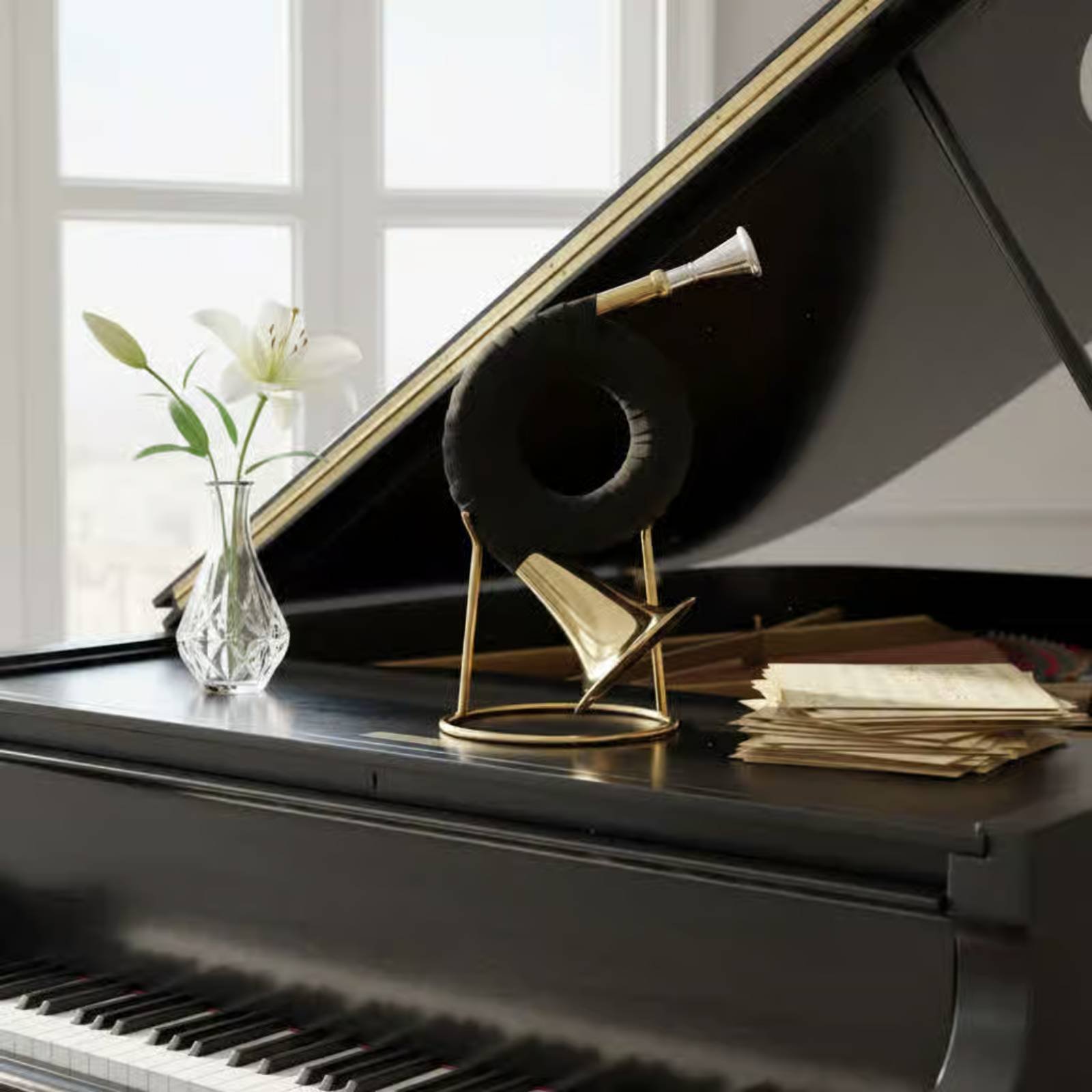 Bb Brass Instrument Gold Color - огляд і ціна Musical Instrument French