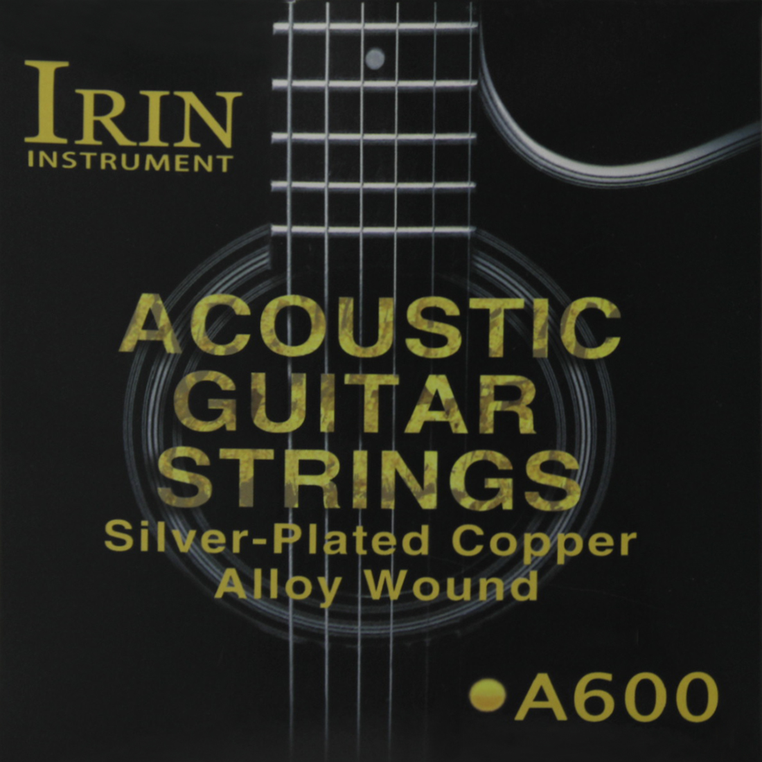 IRIN A600 Acoustic Folk Guitar - огляд і ціна Musical Instrument Strings