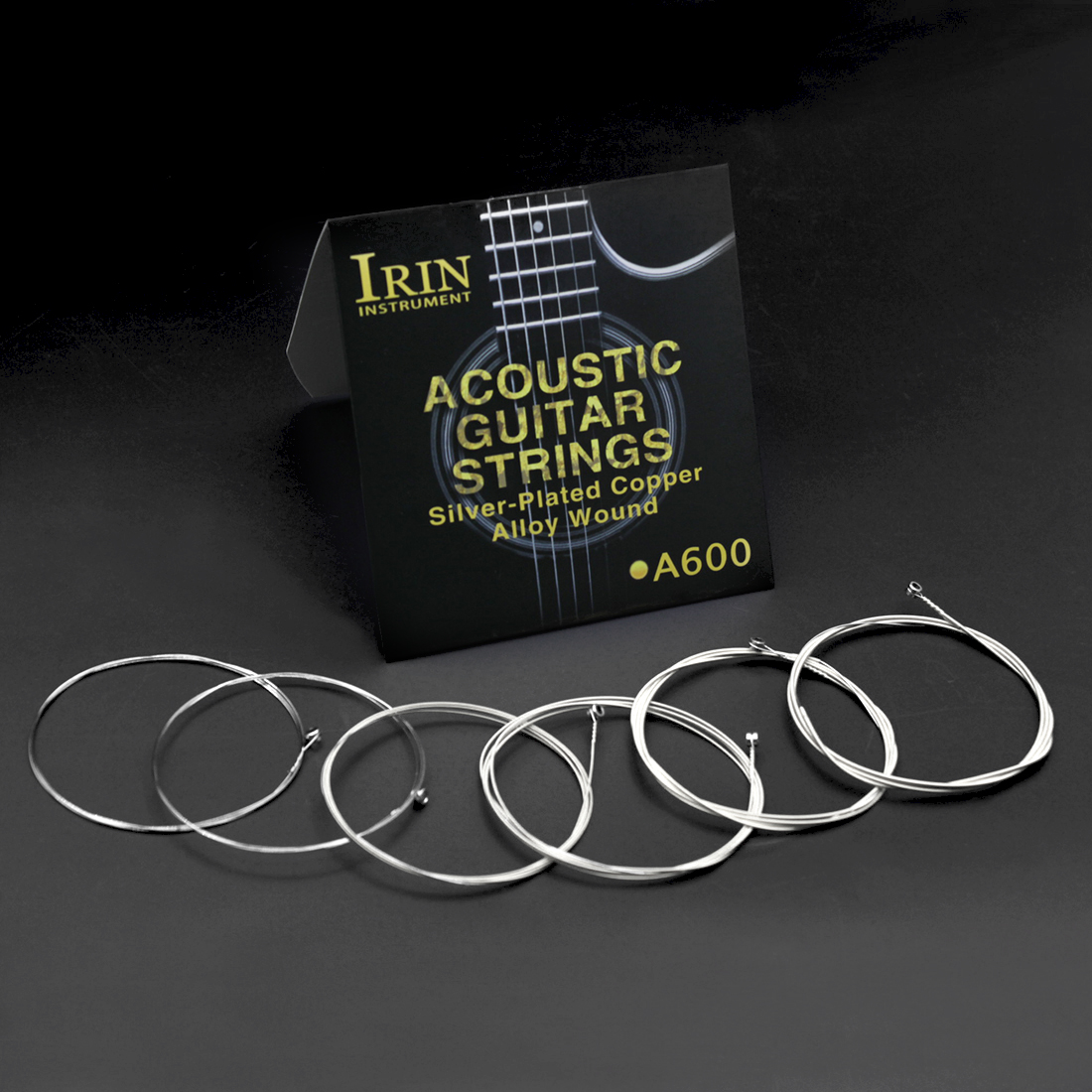 IRIN A600 Acoustic Folk Guitar - огляд і ціна Musical Instrument Strings
