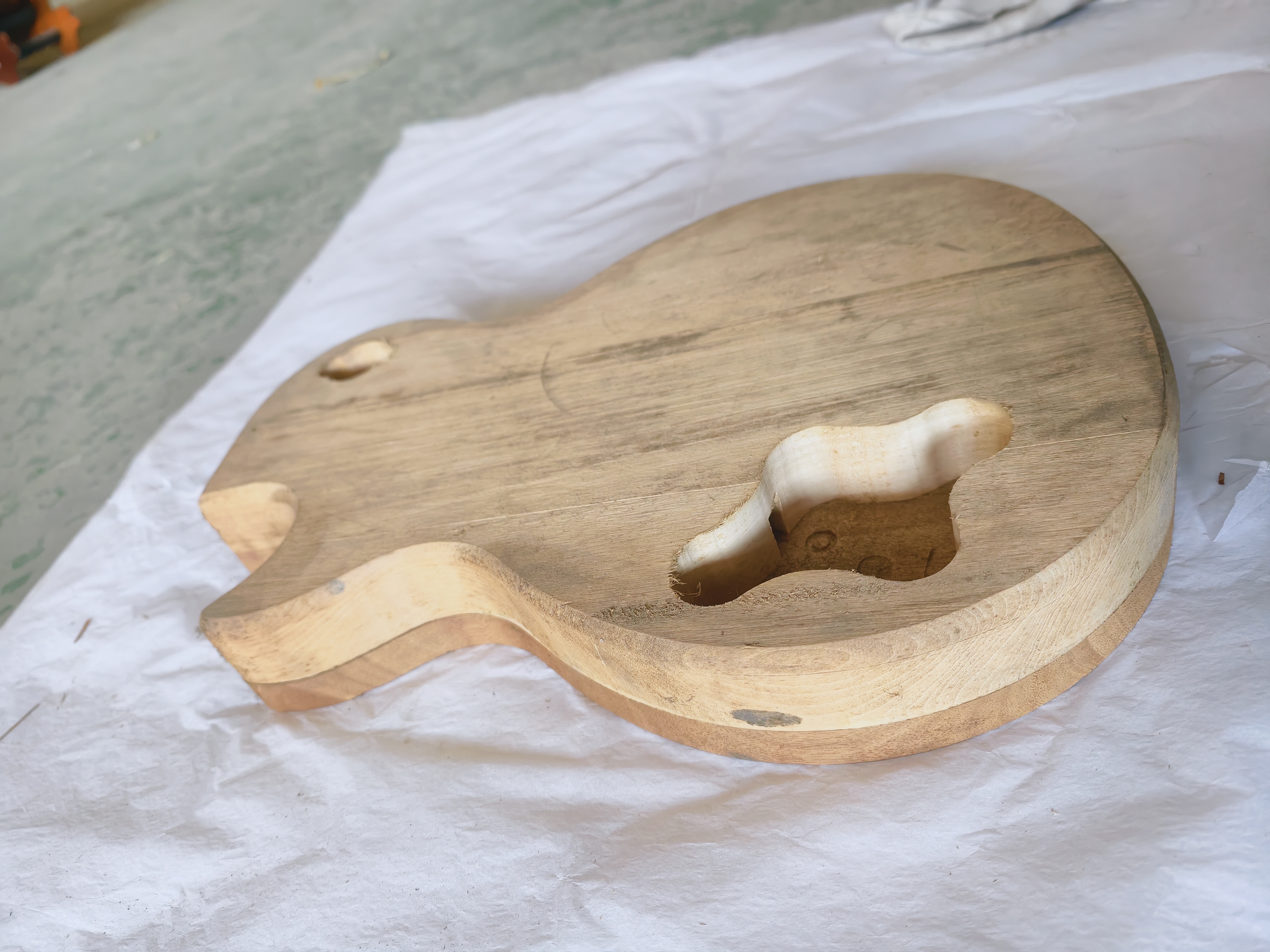 DIY Unfinished Electric Guitar - огляд і ціна Bass Guitar Fretless