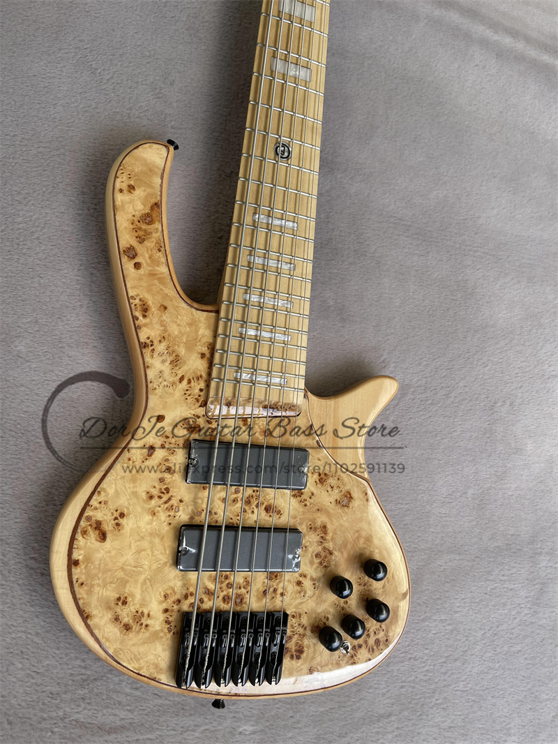 6 Strings Bass Guitar deOl Bas - огляд і ціна Bass Guitar Fretless