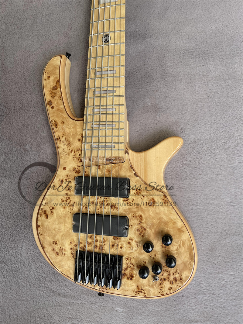6 Strings Bass Guitar deOl Bas - огляд і ціна Bass Guitar Fretless