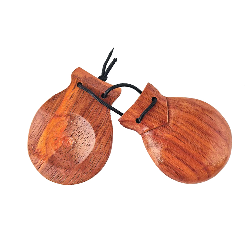 2Pcs Wooden Spanish Castanets  - огляд і ціна Castanet Flamenco