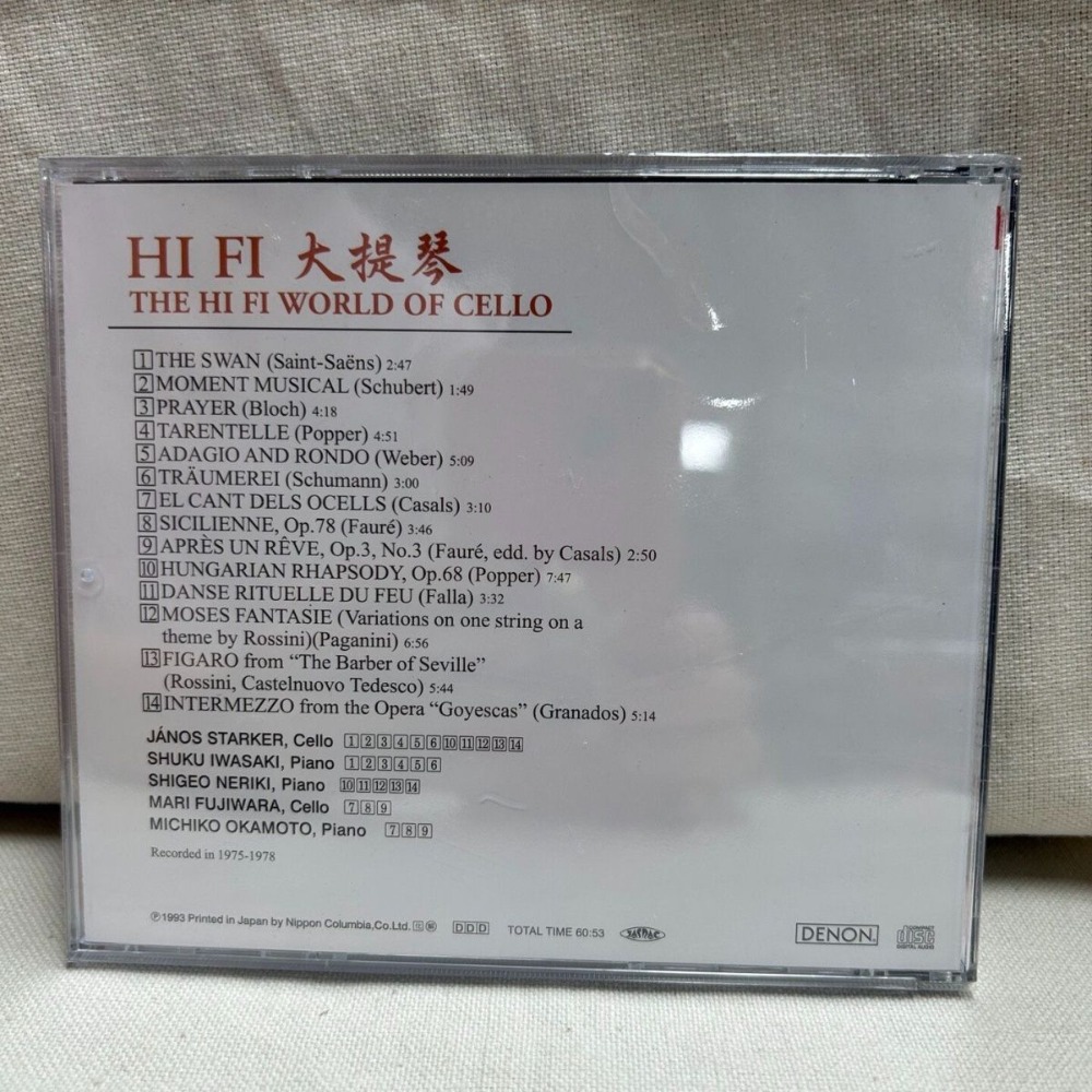 Denon HiFi Audiophile Cello Th - огляд і ціна Musical Instrument With A