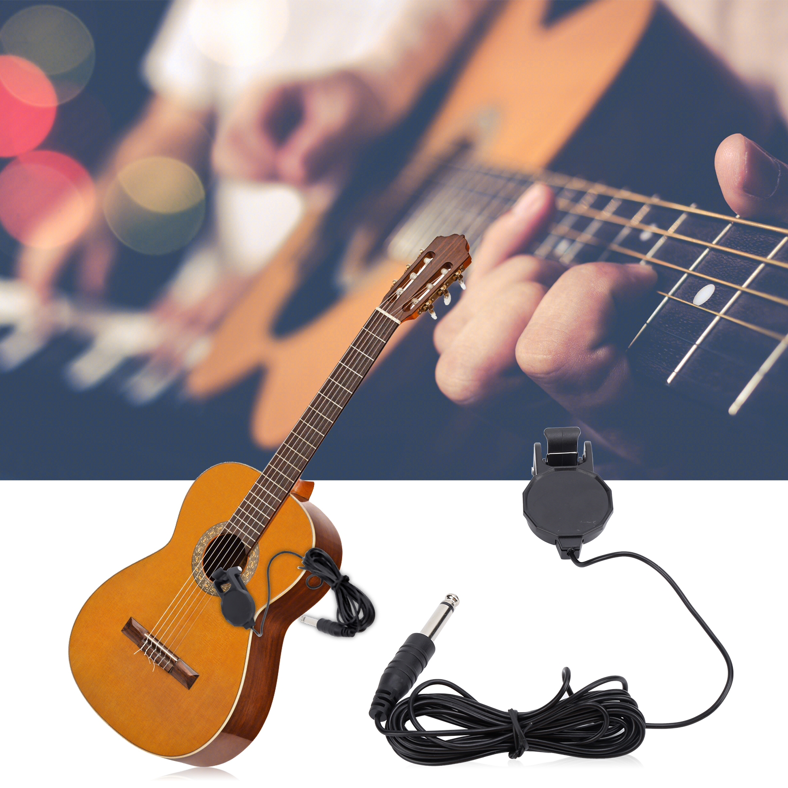 Clip-On Pickup Microphone Piez - огляд і ціна Violin Musical Instrument