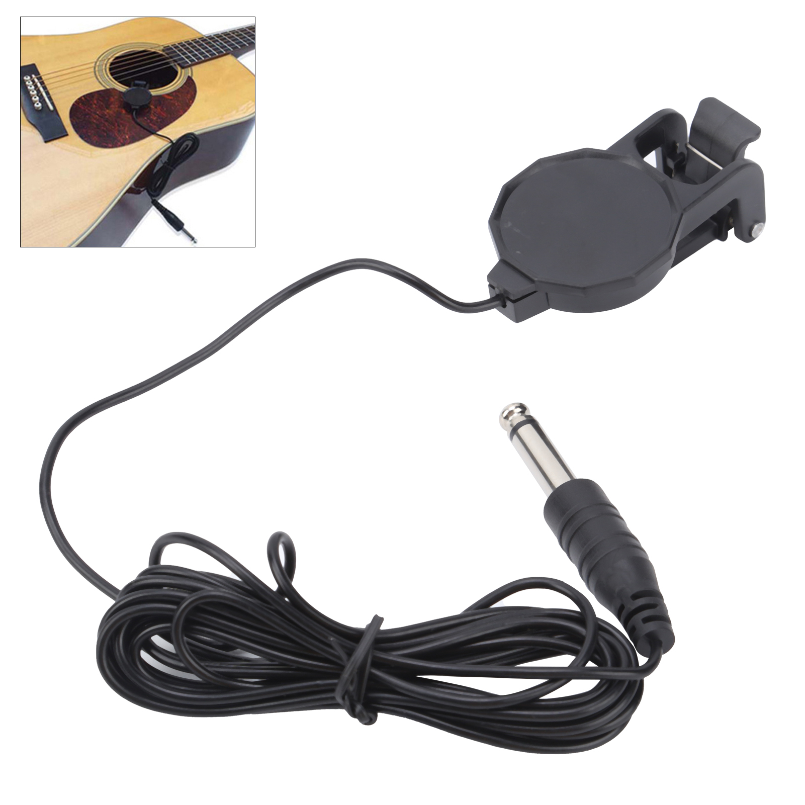 Clip-On Pickup Microphone Piez - огляд і ціна Violin Musical Instrument