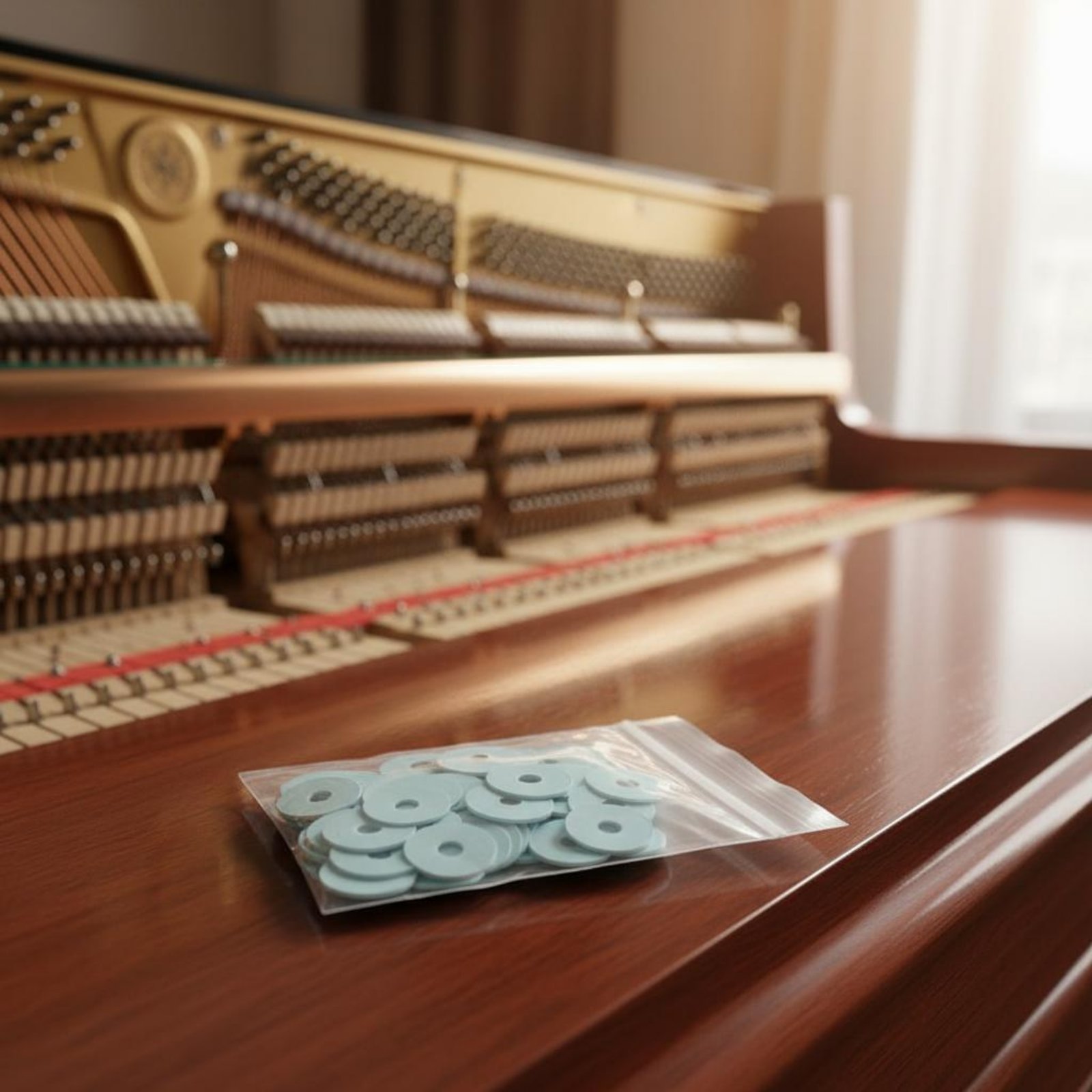 100 Pieces Piano Paper Washers - огляд і ціна Musical Instrument Diy
