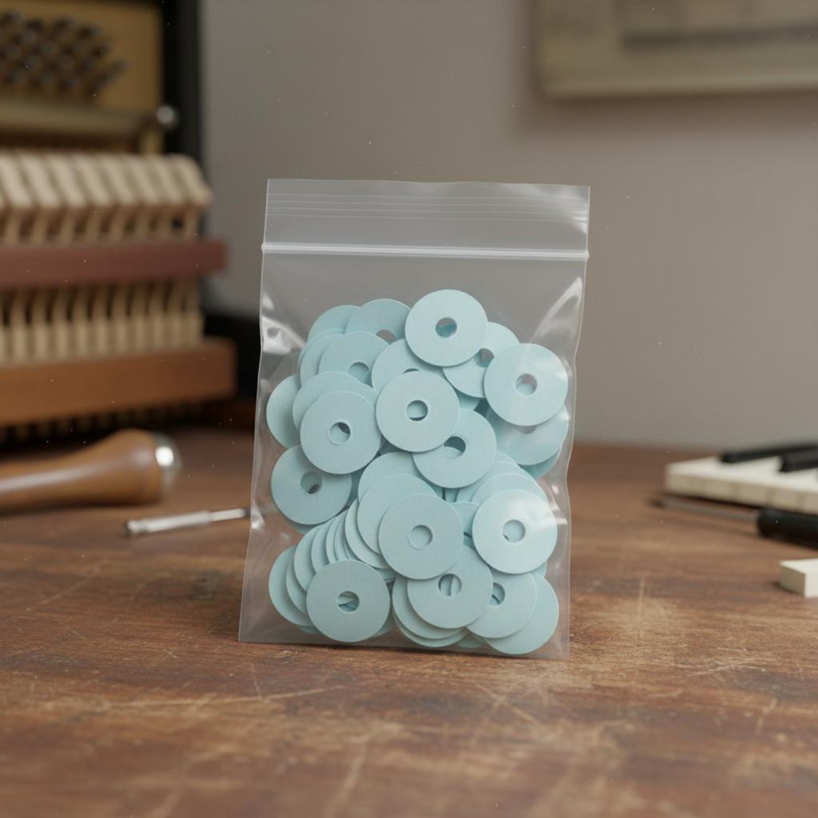 100 Pieces Piano Paper Washers - огляд і ціна Musical Instrument Diy