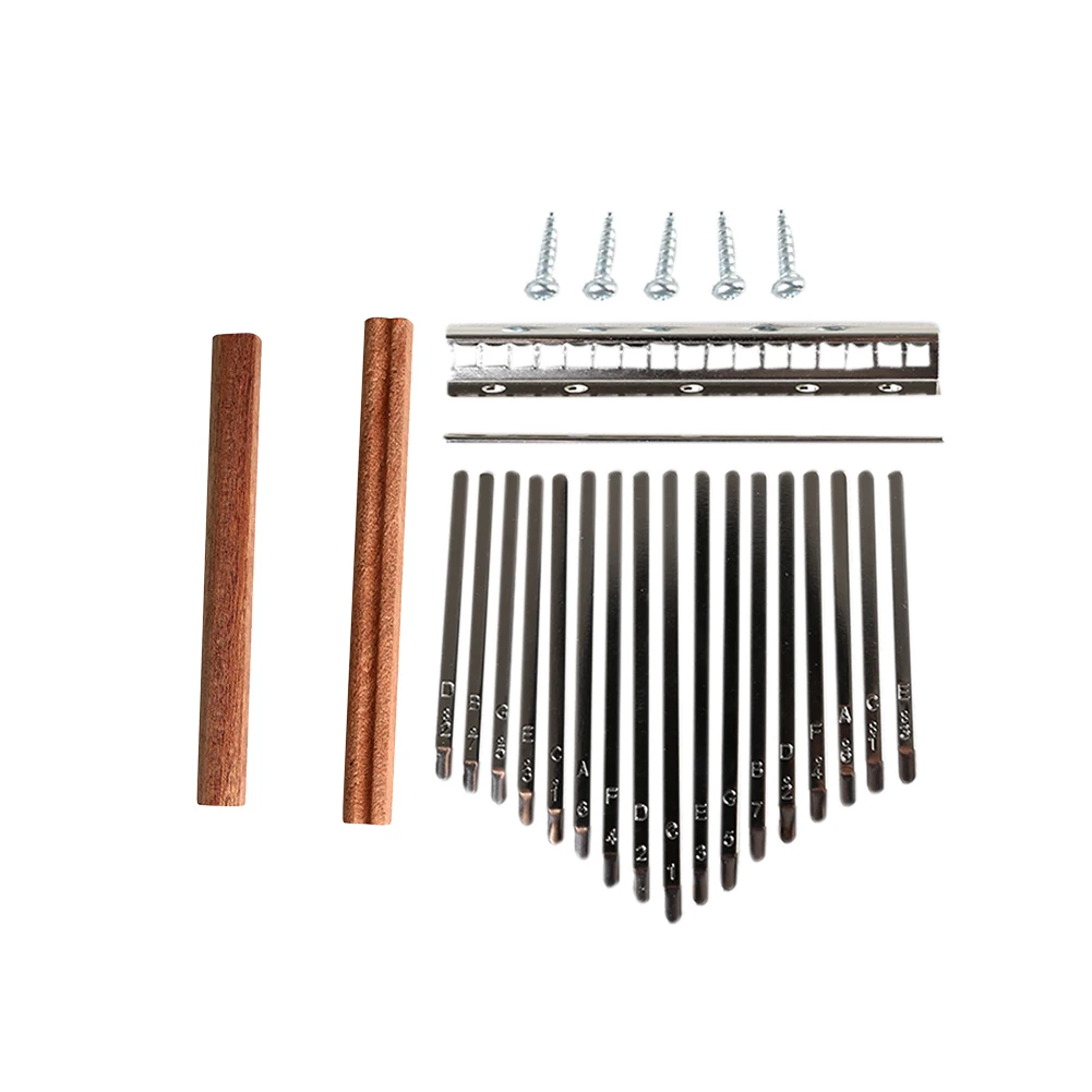 DIY 17 Tone Kalimba Keys Tines - огляд і ціна Musical Instrument Diy