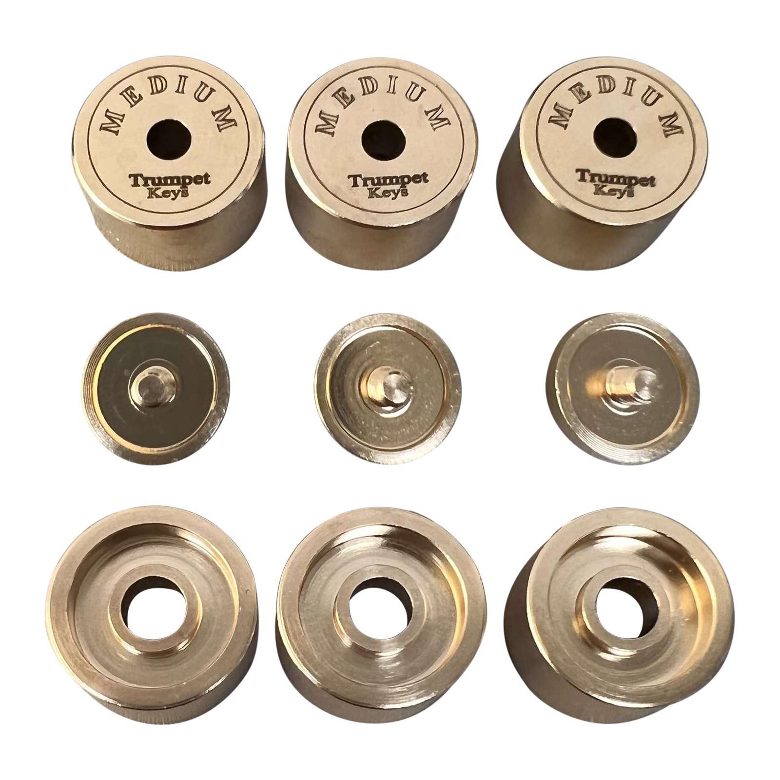9Pcs Trumpet Valve Caps - Heav - огляд і ціна Musical Instrument Repairs