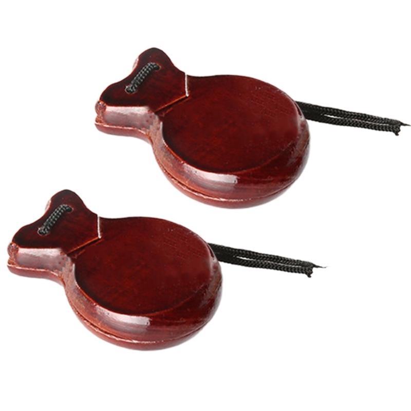2Pcs Traditional Castanet Wood - огляд і ціна Castanet Flamenco