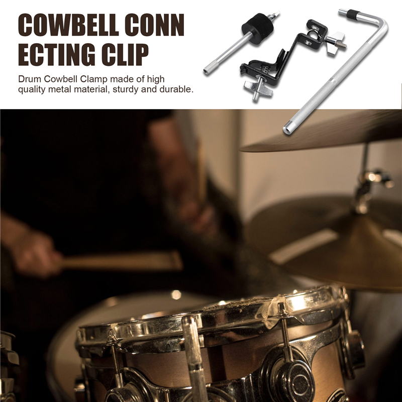 Drum Cowbell Holder Clamp Prof - огляд і ціна Musical Instrument Repairs