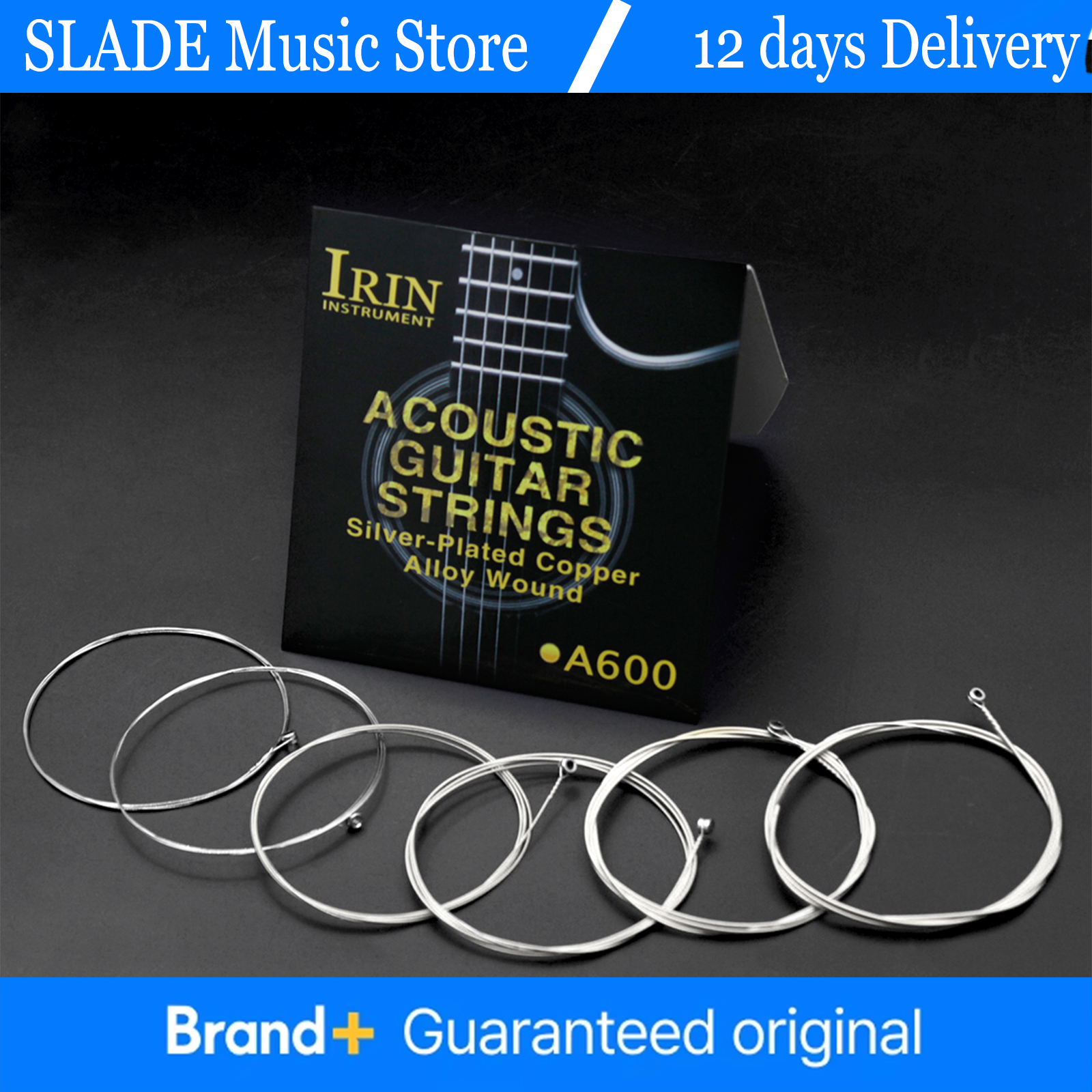 IRIN 6 Strings Acoustic Guitar - огляд і ціна Musical Instrument Strings