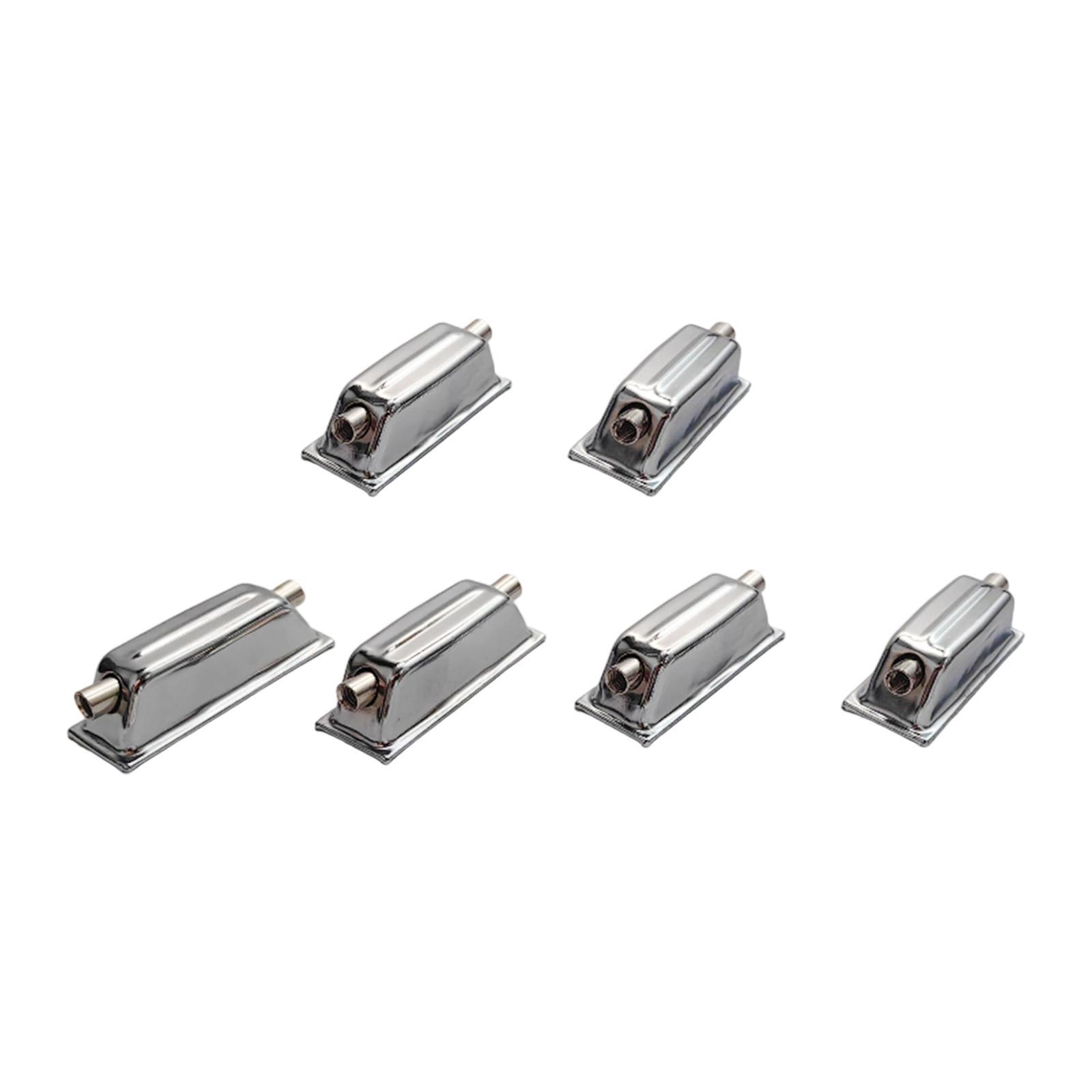 6 Pieces Snare Drum Lugs Metal - огляд і ціна Musical Instrument Repairs