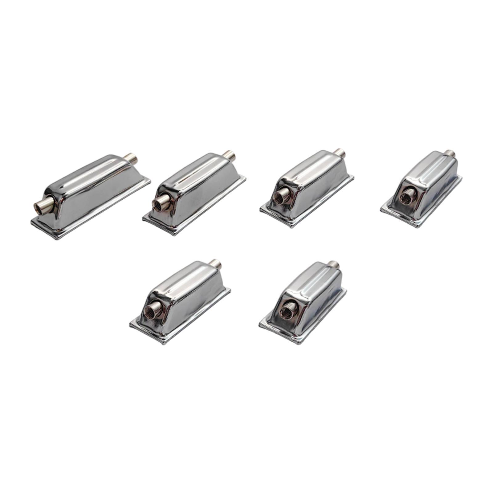6 Pieces Snare Drum Lugs Metal - огляд і ціна Musical Instrument Repairs