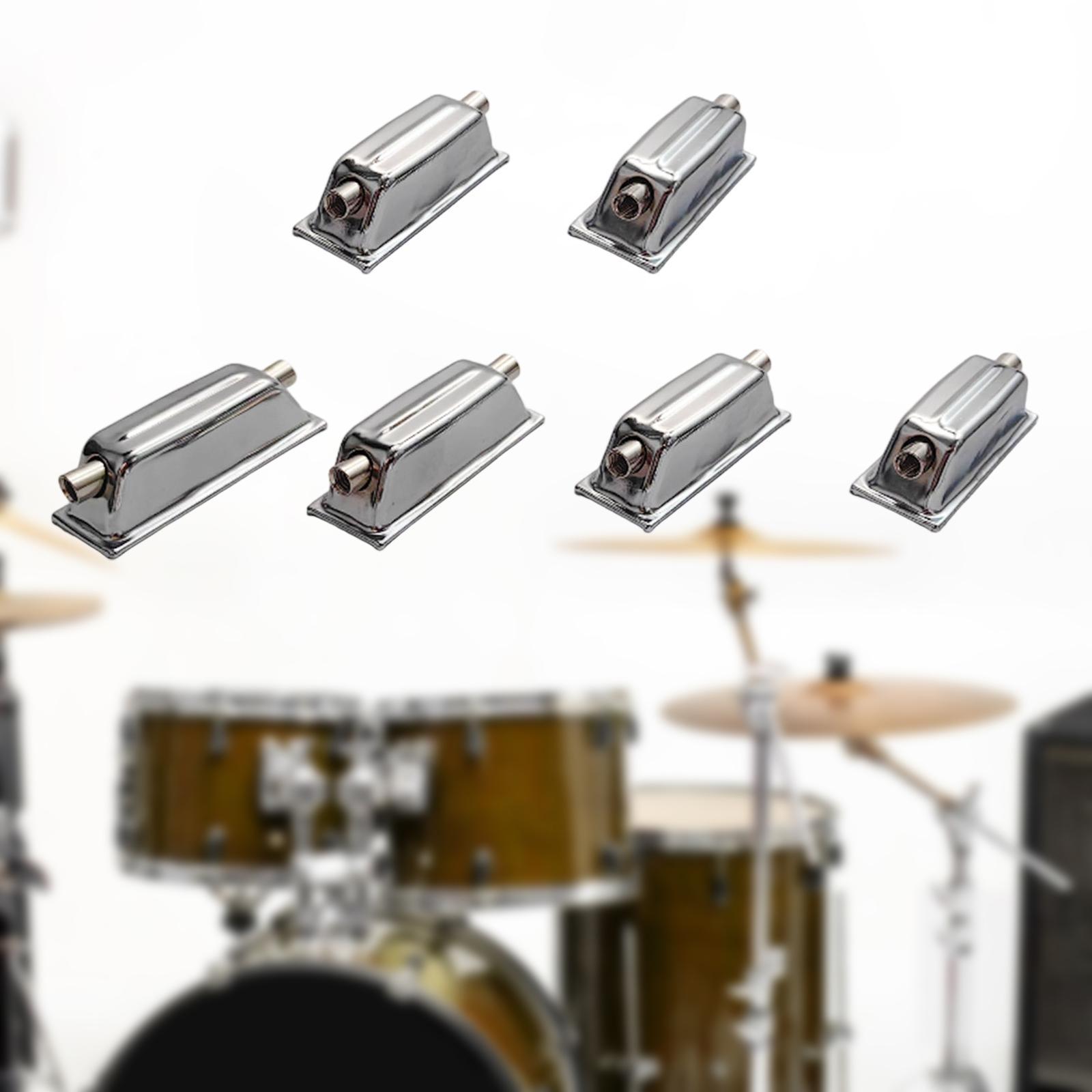 6 Pieces Snare Drum Lugs Metal - огляд і ціна Musical Instrument Repairs