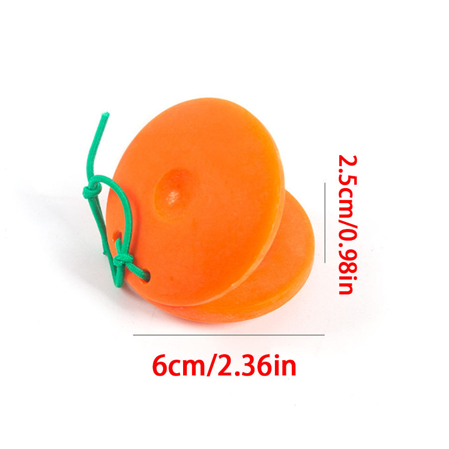 3pcs Wooden Castanets Orff Per - огляд і ціна Castanet Flamenco